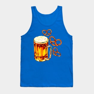 Beer Pretzels Tank Top